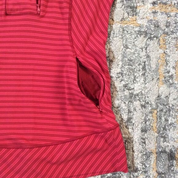 LULULEMON THINK FAST STRIPED PULLOVER! EUC! SIZE 6 - Picture 7 of 11